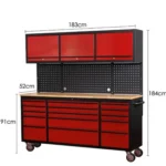 Cabinetry, workshop workbenches, metal storage cabinets