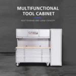 Cabinetry, workshop workbenches, metal storage cabinets - Image 4