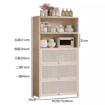 Bedroom Modern Cabinet Handles Organizer Display Minimalist Living Room Cabinets Entryway Door Mobili Per La Casa Home Furniture - Image 5