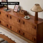 Wooden Cabinet Free Combination Cabinet TV Cabinet Storage Cabinet Dresser for Bedroom Living Room Baby Room Hallway Office - Image 3