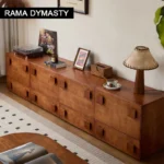 Wooden Cabinet Free Combination Cabinet TV Cabinet Storage Cabinet Dresser for Bedroom Living Room Baby Room Hallway Office