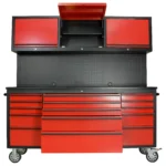 Cabinetry, workshop workbenches, metal storage cabinets - Image 2
