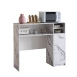 Buffet Cabinet with Storage, Sideboard for Storing Folding Table, Kitchen Storage Cabinet with Shelves, Modern Console Table - Image 2